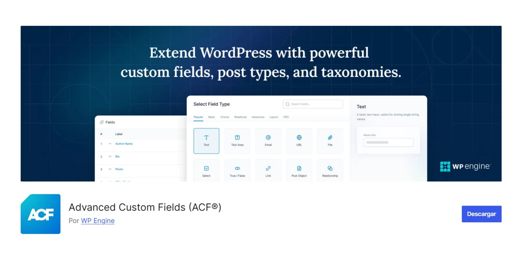 plugin-para-woocommerce-wordpress-advanced-custom-fields-banner