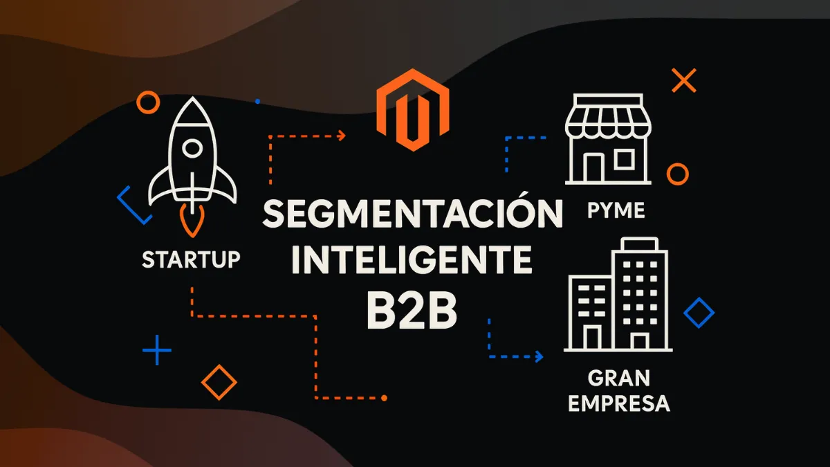 Segmentación inteligente de clientes B2B en Magento para marketing personalizado