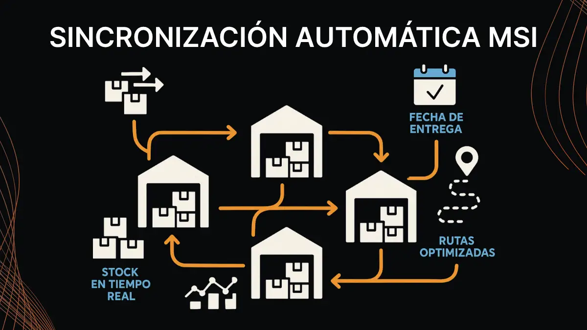 Sincronización automática de inventario entre múltiples almacenes con Magento 2 MSI para logística avanzada