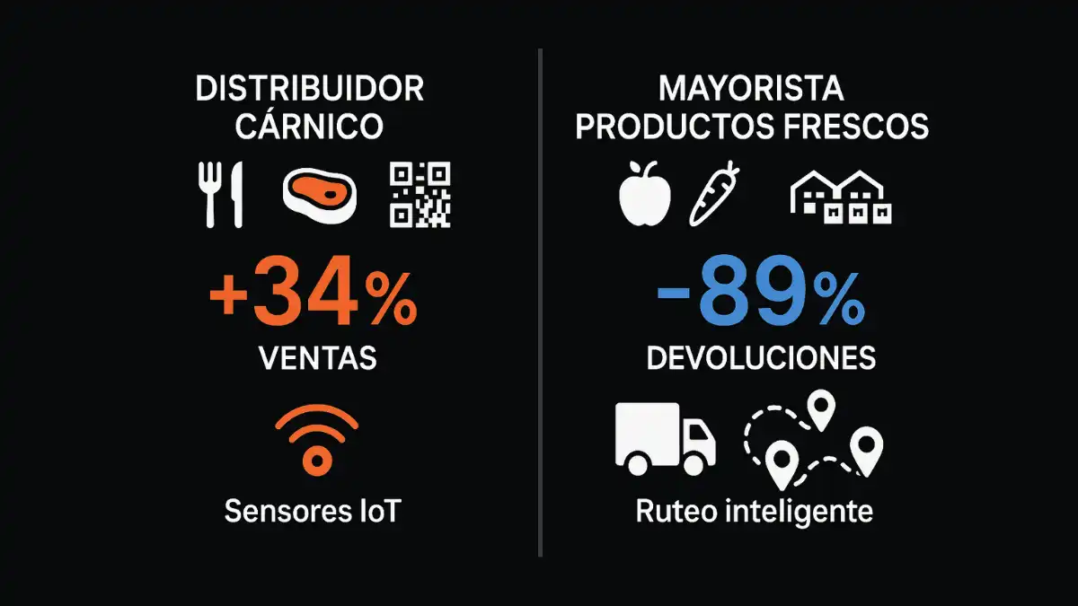 Casos éxito mayoristas alimentarios implementación Magento 2 B2B