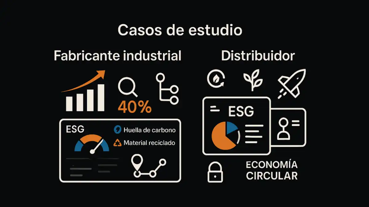 Casos uso empresas ESG ecommerce Magento sostenibilidad