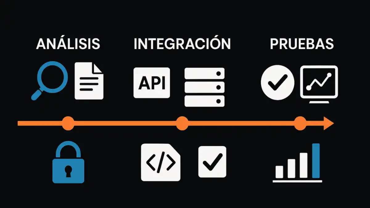 Fases implementación proyecto Magento 2 blockchain supply chain B2B