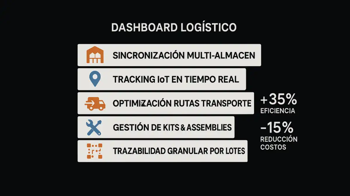 Magento 2 cadena suministro automoción integración inventario tiempo real