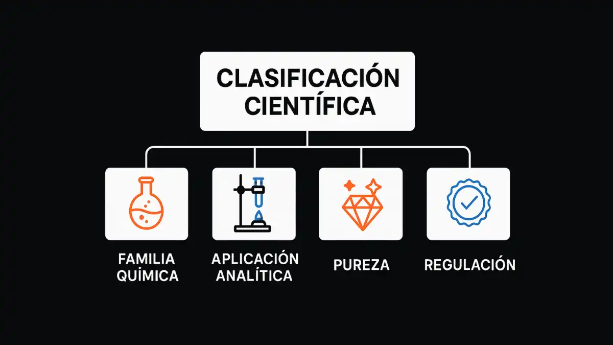 Magento 2 laboratorios gestión catálogo científico taxonomía productos químicos