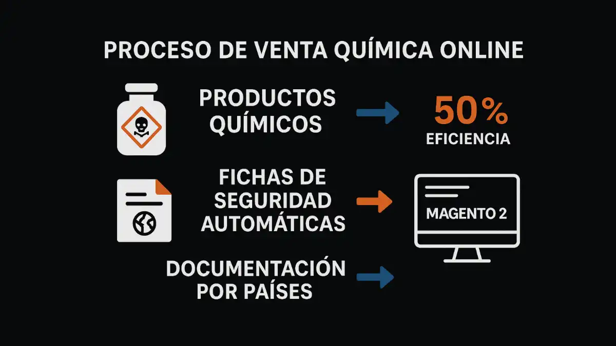 Magento 2 sector químico ecommerce compliance normativo REACH CLP
